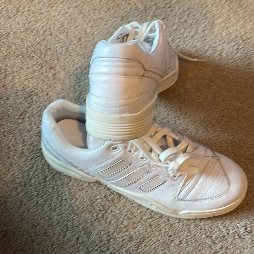 Brand new Adidas sneakers size 10-1/2 ...white...never worn